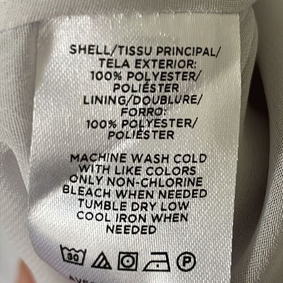 Ann Taylor Gray Bow Neck Shell - Picture 5 of 6